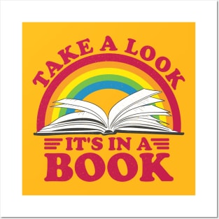 Reading Rainbow - Take a Look It's in a Book Posters and Art